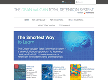 Tablet Screenshot of deanvaughn.com